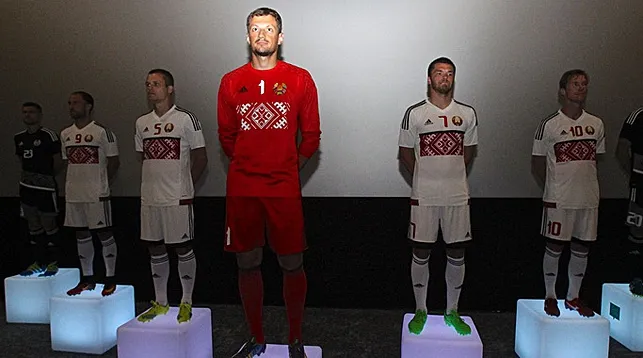 Представлена новая форма сборной Беларуси по футболу